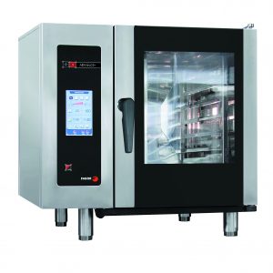 Fagor 6 trays electric advance plus touchscreen control combi oven APE-061