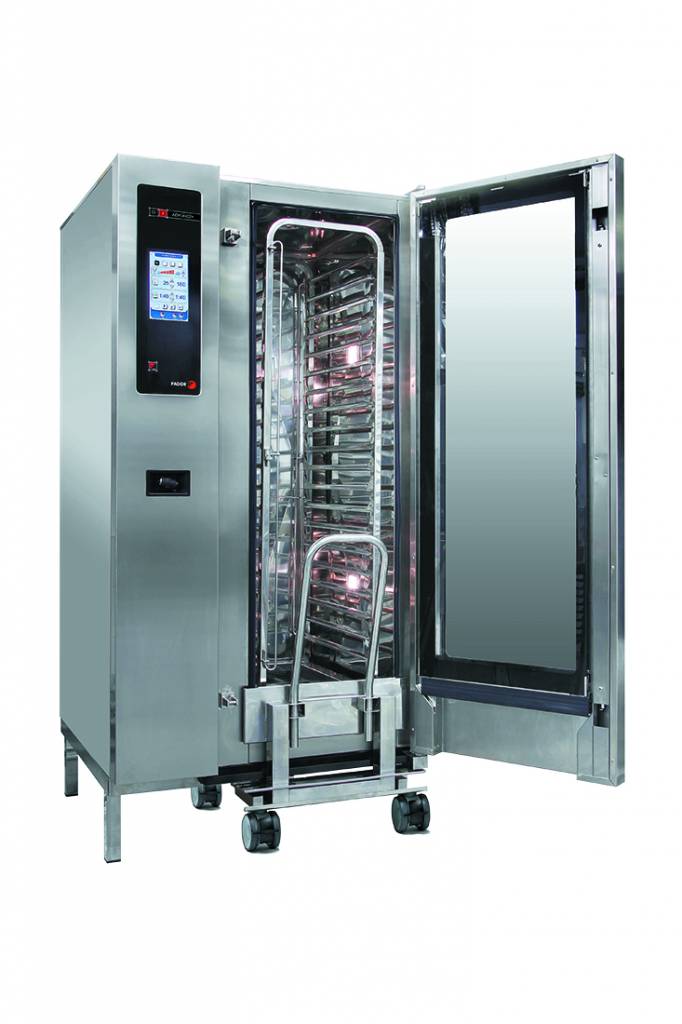 apg-201 Fagor 20 trays gas advance plus touch screen control combi oven with cleaning system - APG-201