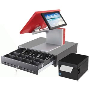 Sango AURES Restaurant Pro Commercial POS System Touchscreen 15Û with customer display - COM-R05