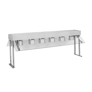 BBT6 Six Buffet Bench Top Lamp Warmers