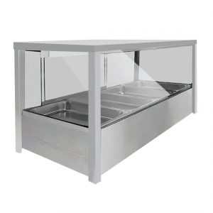 BM14SD Heated Wet 8 x ÌÑ å? Pan Bain Marie Square Countertop Display