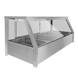 BM14TD Heated 8 ÌÑ å? Pan Bain Marie Angled Countertop Display