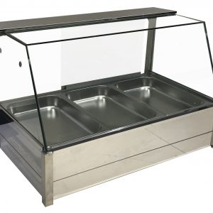 BM17TD Angled Countertop Heated Bain Marie