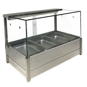 BM17SD Heated Wet 10 x ÌÑ å? Pan Bain Marie Square Countertop Display