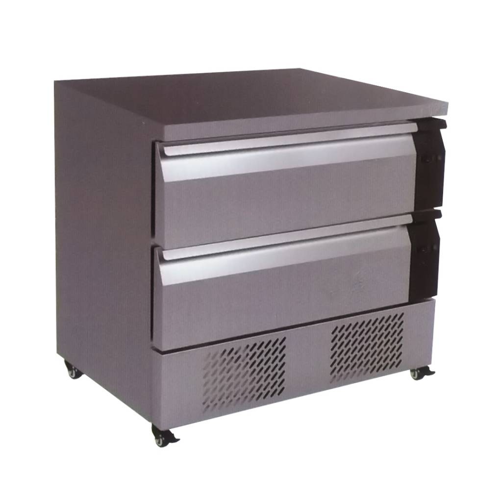 cbr2-2 Flexdrawer counter 905x700x830 179 litre - CBR2-2