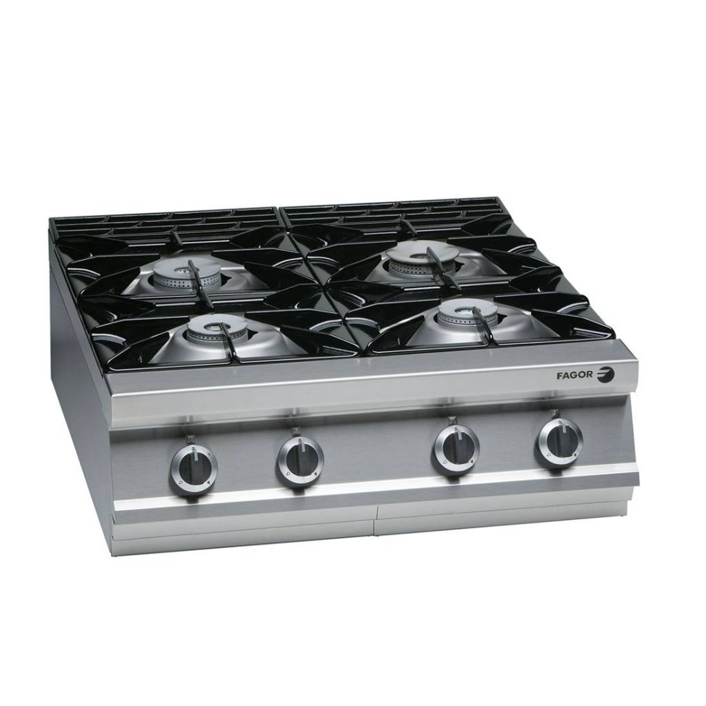 cg9-40h Fagor 900 series natural gas 4 burner SS boiling top CG9-40H
