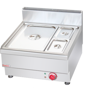 JUS-TY-2 Dry Bain Marie With 1 x 1/1 pan + 2 x å?  GN Pan & Lid