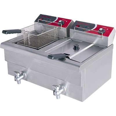 ef-s7.52 EF-S7.52 10 Amp Double Benchtop Electric Fryer