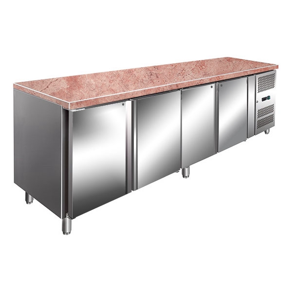 fpa1500tn_3 FPA1500TN Two Door Marble Top Bench Fridge 413L