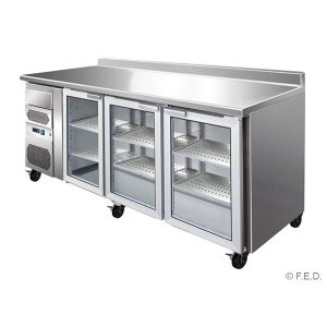 CM20G TROPICALISED three door Bar Fridge