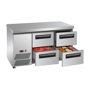 LBC125 Four drawer Lowboy Fridge