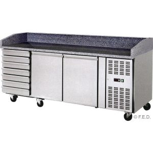 THPZ2610TN 2 door with drawers & Marble Benchtop