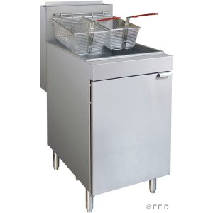RC400TELPG - Superfast LPG Gas Tube Twin Vat Fryer