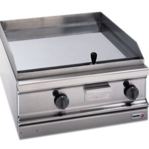 Fagor 700 series natural gas chrome 2 zone fry top with thermostatic control FTG-C7-10L