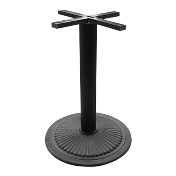 furn_base_8021-2-480 8021-2-480 Round Black HDC Table Base 450mm X 480mmH