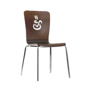 CS-C01 Dining Chair - Wood - Cup Decoration