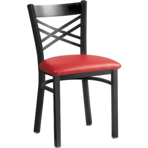 DG-6F0B Dining Chair Castle4 Seamless Cross Back