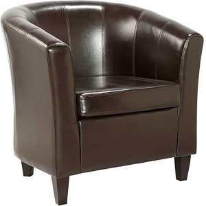 DO-6070BR Lounge Chair Mentore 2 Brown