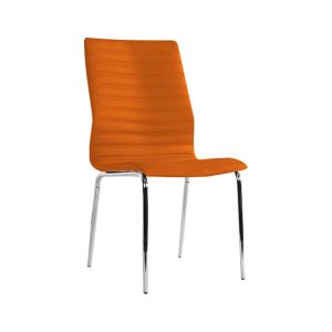 LKL-003O Colourful Curved Chair - Orange