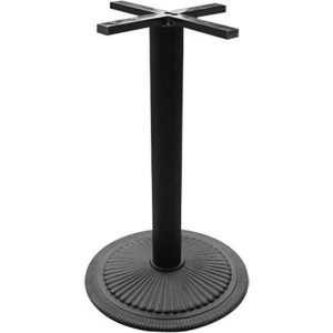 8021-2 Round Black HDC Table Base 450mm X720H
