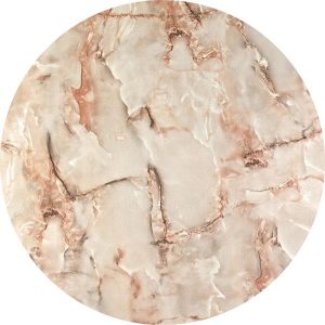 R60/052 Round 600 Table Top - Onyx