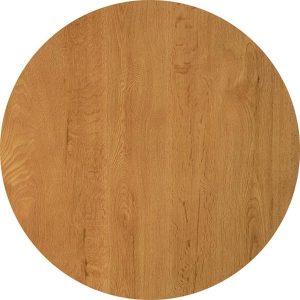 R60/342 Round 600 Table Top - Oak