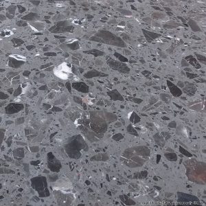 FY-S50BRD Dark Brown Mottled Marble Square 500x15
