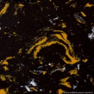 FY-S70PBL Black & Gold Marble Square 700x15