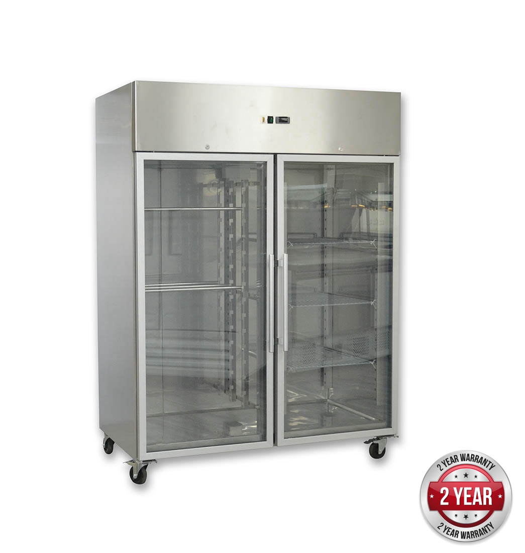 gn1200tng_4 GN1200TNG GRAND ULTRA Two Glass Doors Upright Fridge 1200L