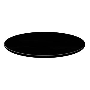 HC-R60BK Round 600 Table Top - Black