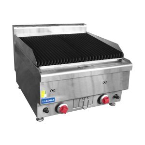 JUS-TRH60 GASMAX Benchtop 2 Burner Chargrill