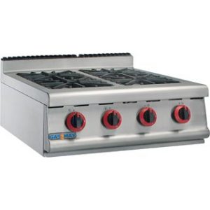 JZH-TRP-4(R) GASMAX Natural Gas Four Burner Top