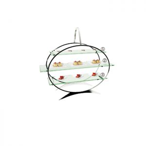 KGA1104-2 Oval Food Display Frame