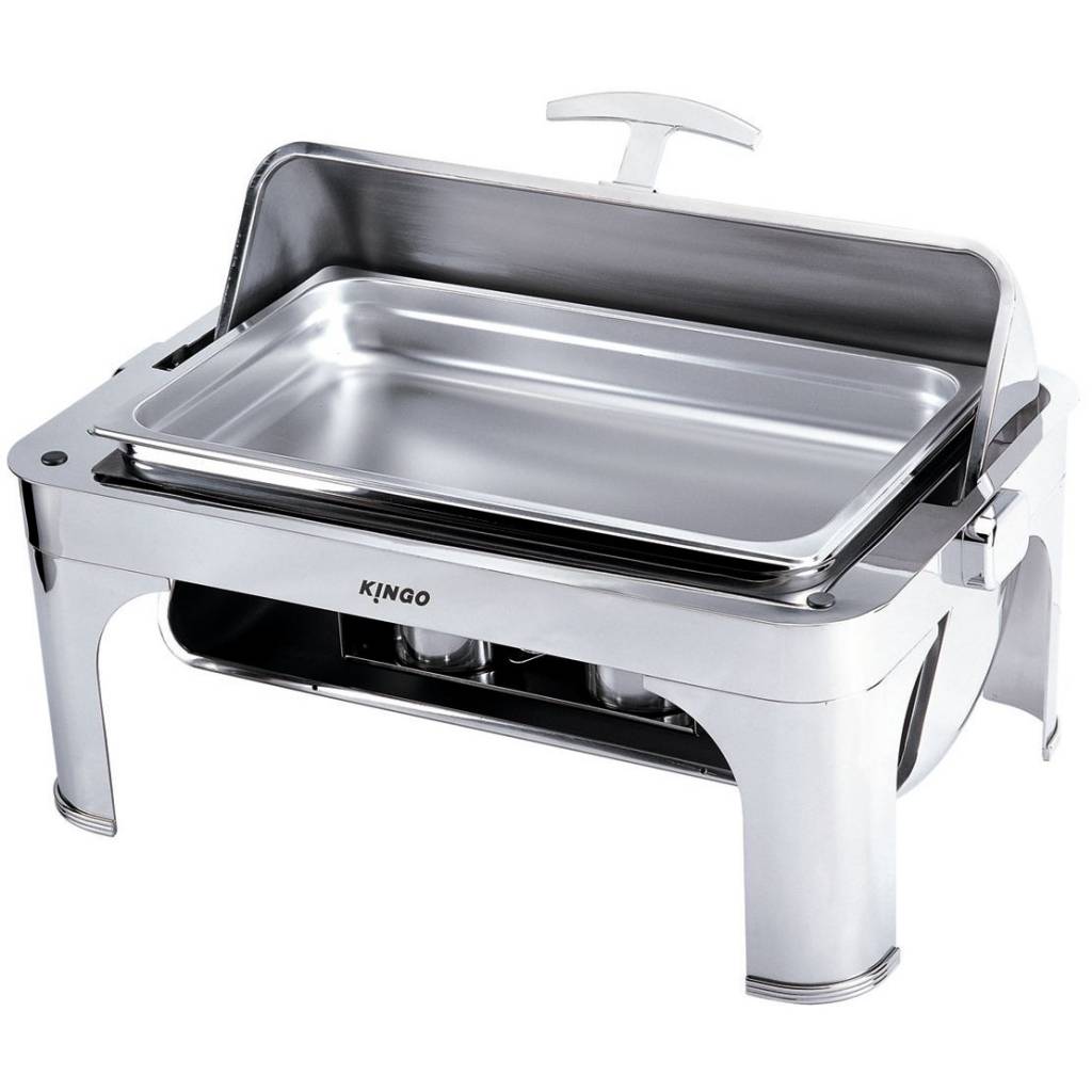 kgb6501-2 KGB6501-2 Oblong Chafing Dish with S/S Legs - Double