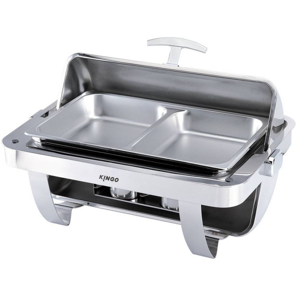 kgb6702-1 KGB6702-1 Oblong Chafing Dish with S/S Legs - Single