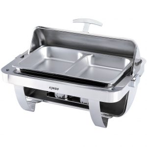 KGB6702-2 Oblong Chafing Dish with S/S Legs - Double