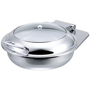 KGD101 Round Chafing Dish with Glass Lid