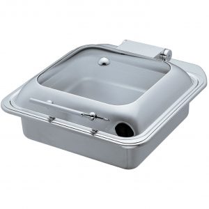 KGD106 Square Chafing Dish with Glass Lid
