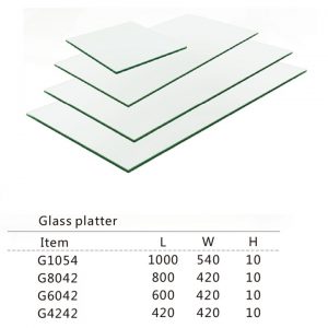 KGG6042  - GLASS PLATTER