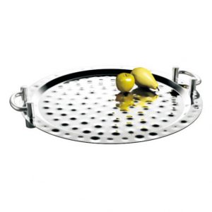 KGG870120C-2 Round Plate With Handles