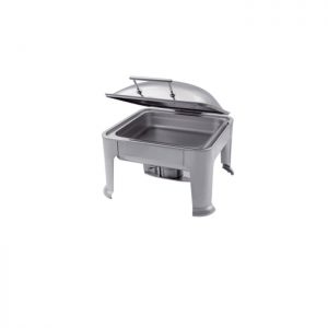 KGJ102G Square 2/3 GN Chafing Dish with S/S Legs and Steel Lid