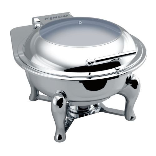 kgj201 KGJ201 Round Chafing Dish with Glass Lid