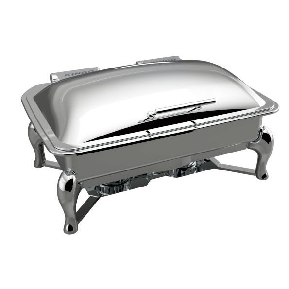 kgj204g KGJ204G Oblong Chafing Dish with 1/1 GN Steel Lid