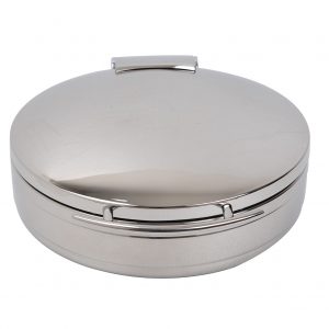 KGJ301G Round Chafing Dish with Steel Lid and S/S Inserted Tray