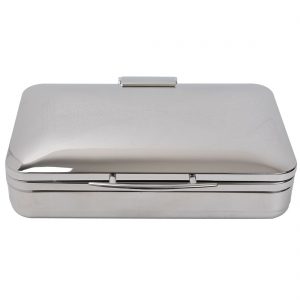 KGJ304G Oblong Chafing Dish with Steel Lid and S/S Inserted Tray