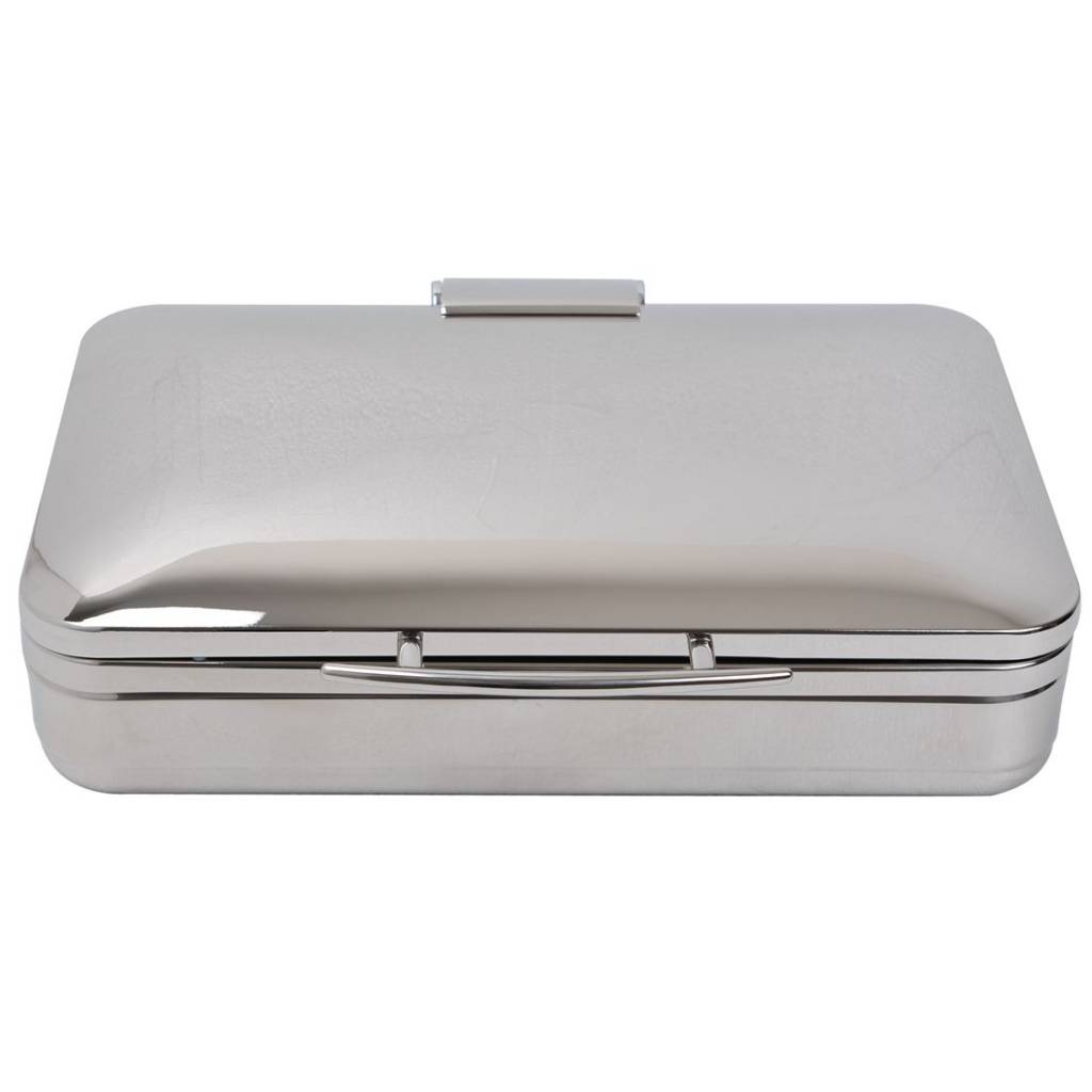 kgj304g KGJ304G Oblong Chafing Dish with Steel Lid and S/S Inserted Tray