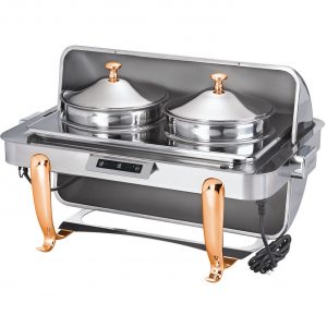 KGM6805 Oblong Soup Station with Gilt Legs