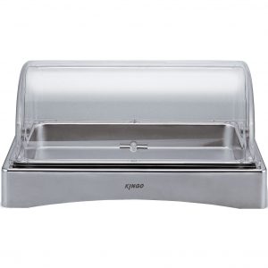 KGS2201/20 Oblong Half Roll-top Chafing Dish with PC Lid - Single