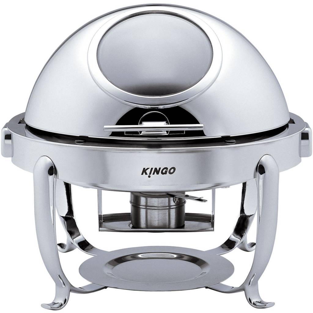 kgs2404 KGS2404 Round Chafing Dish with Chrome Legs