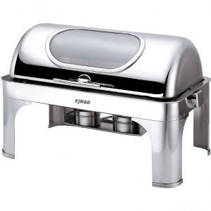 KGS6501-1 Oblong Chafing Dish with S/S Legs - Single